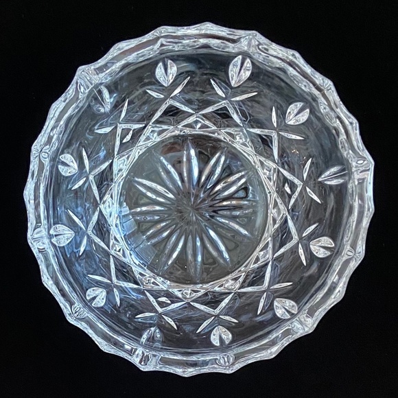 Gorham Crystal King Edward Sugar Bowl With Lid Vintage/Retired - Picture 4 of 4